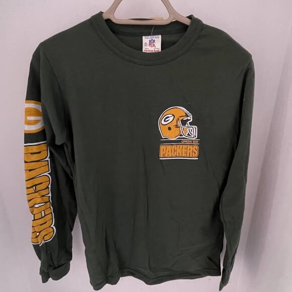 BRAND NEW Vintage Green Bay Packers Long Sleeve T-Shirt - Picture 1 of 3
